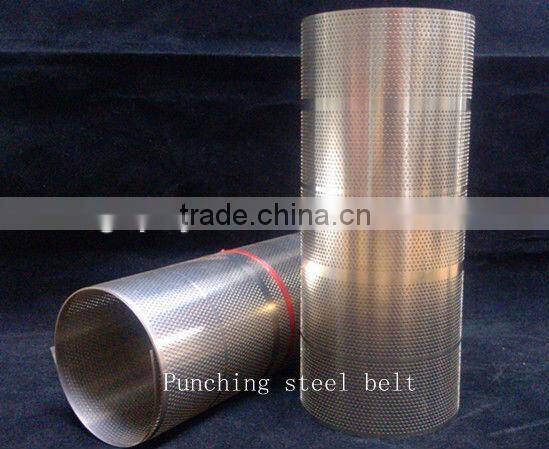 Punching aluminium foil Small circular aperture