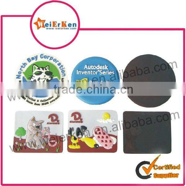 2012 newest style soft PVC fridge magnet