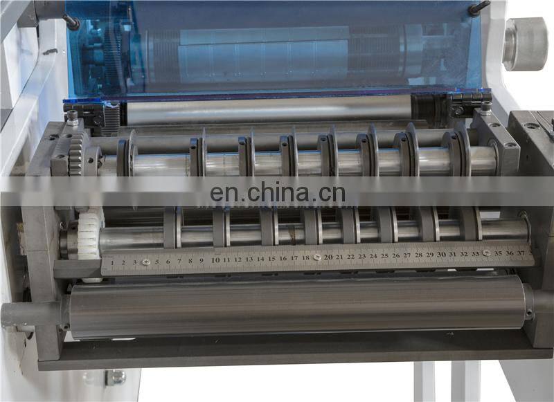 USK420 Automatic Blank Label Vinyl Sticker Rotary Magnetic Cylinder Die Cutting Slitting and Rewinding Machine