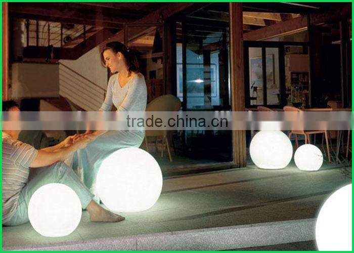 ACS 15-60cm Magic Outdoor led glow swimming pool ball with 16 colors
