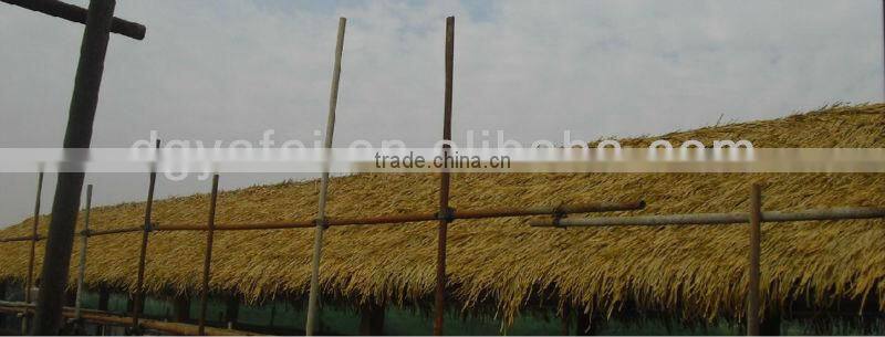 artificial banda plastic thatch cover hot-selling