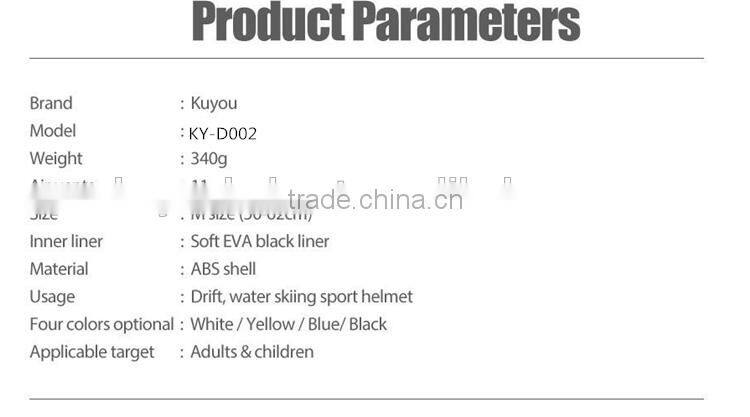 KY-D002 Water Sport Helmet Waterproof Soft EVA Raft Helmet,ABS shell helmet,foam helmet