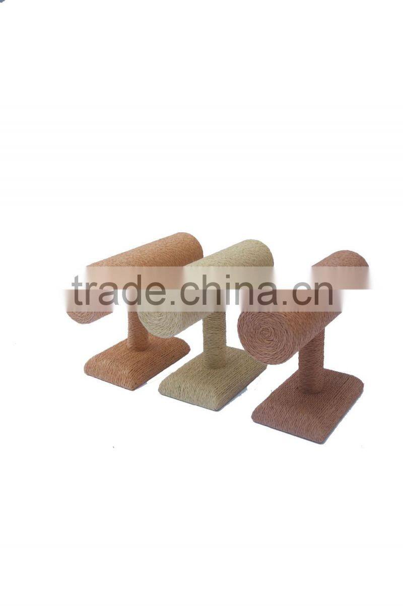 Pop popular clear acrylic bracelet and necklace t-bar display T-02