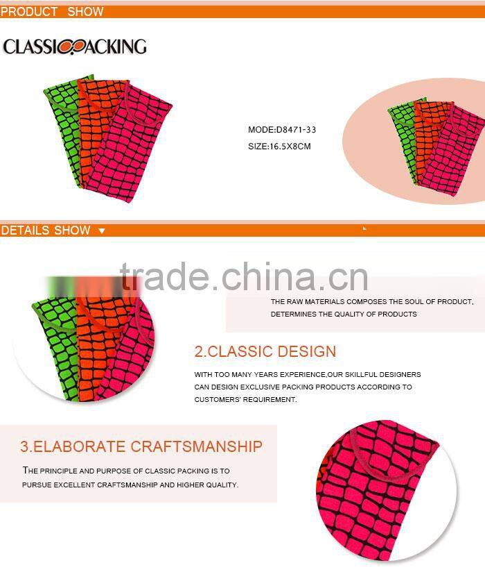 Best selling durable using low price cheap glasses pouches