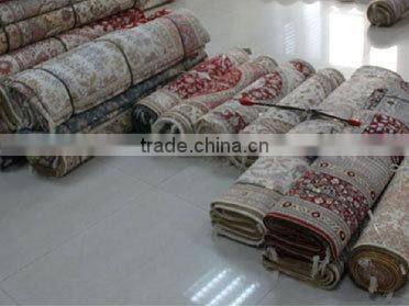 Persia style hand tufting silk turkish double knot turkish carpet