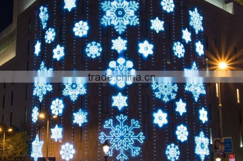 hotel shopping mall led light decoration for christams