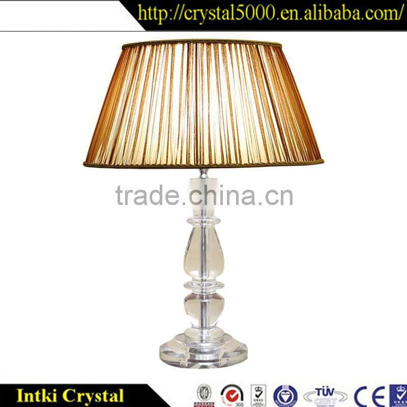 Lovely creative chinese crystal led table lamp