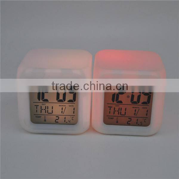 decorative digital clock, color changing digital clock, wholesale digital clock