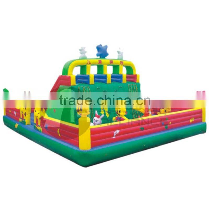 adult games cheap inflatable 0.55mm PVC Climbing Wall