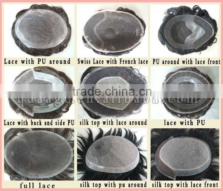 2015 Eleganr hair new arrival unprocessed virgin European man toupee hair