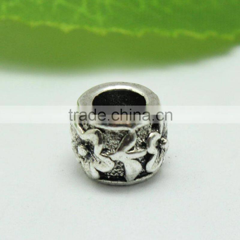 Europe and America Fashional Round Hole Beads, Anti-silver Bracelet & Necklace Accessories