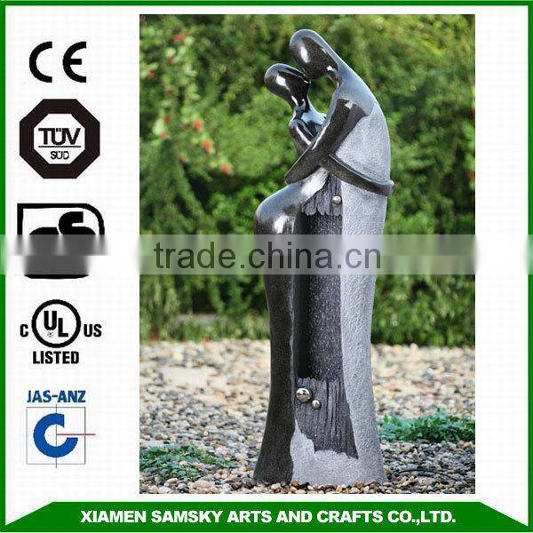 water feature love wedding couple statue