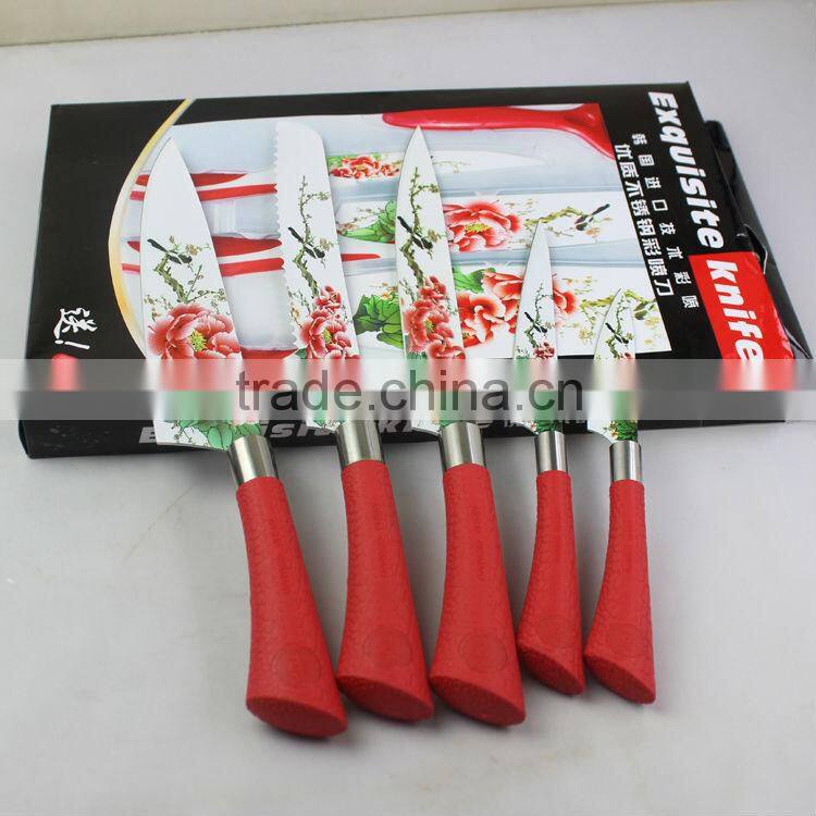 New style printing stainless steel knife