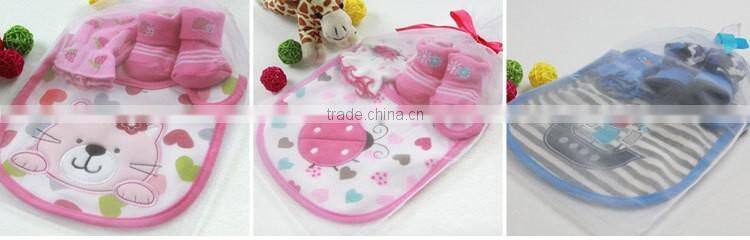 Factory Direct Sales baby hat bib Baby gift set newborn