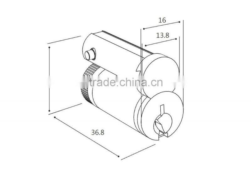 Schlage Large Format Removable Core