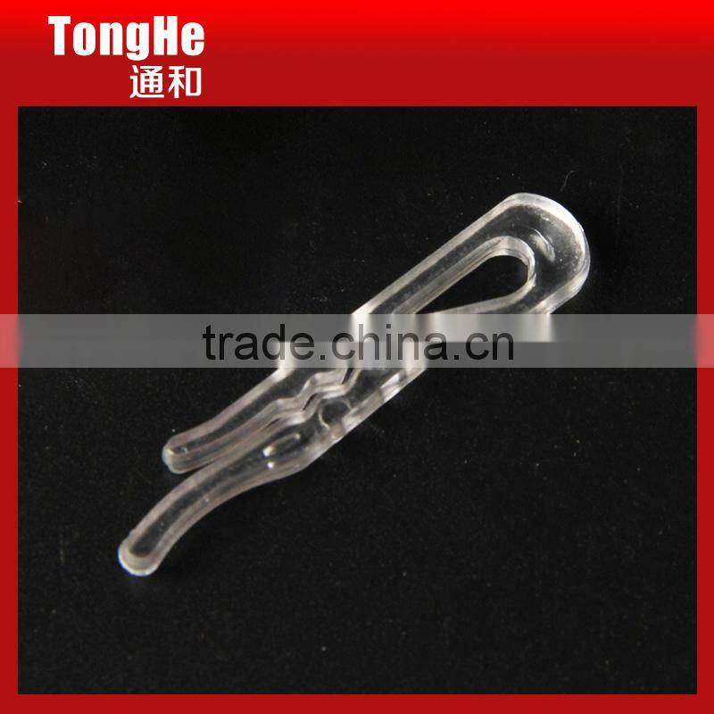 Wholesale Clear Alligator Shape Plastic Clip for Tie Shirt