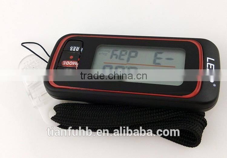 Useful 3D Pedometer Hot Sell Promotion Plastic Pedometer