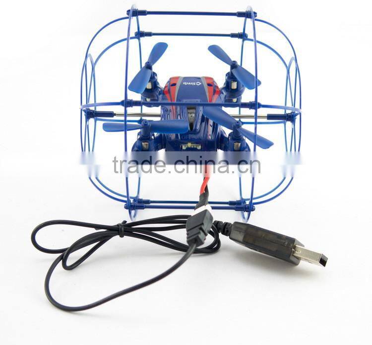 New Product 2.4G 4CH RC Wall Climbing UFO With Light Mini Quadcopter Mini Drone Fly ball