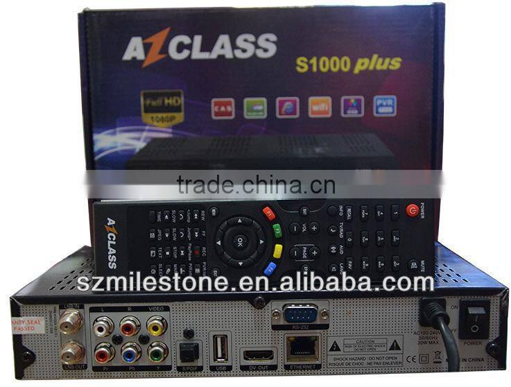 satellite receiver Nagra3 azclass s1000 plus with iks account for South America