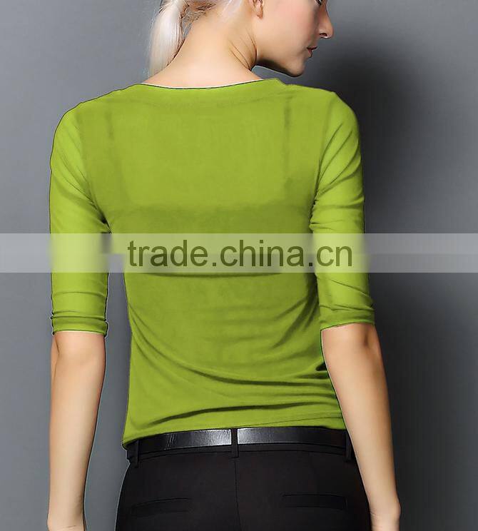 chiffon ladies blouses fashion 2016 ethnic long tunic for women