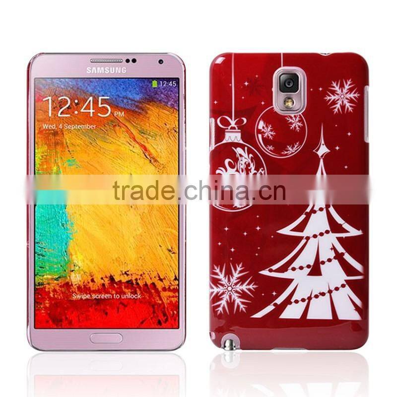 Best price mobile shell for galaxy note 3 custom case(promotional christmas gifts)