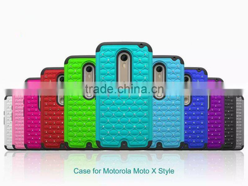 Keno New Products 2016 Mobile Accessories for MOTO X Style Case, Recycled Plastic Cell Phone Cases for MOTO X Style