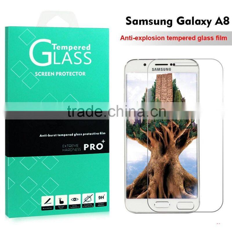 Keno Manufacturer! Factory Price for Samsung Galaxy A8 Tempered Glass Screen Protector Glass Screen Protective Film