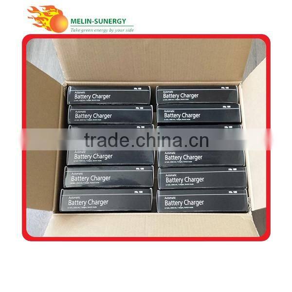 7 Stage 12V2000mA Automatic GEL battery charger for Motor Bike and Car