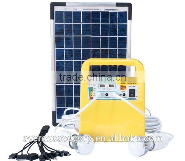 EverExceed home wind solar hybrid power small system with built-in Radio