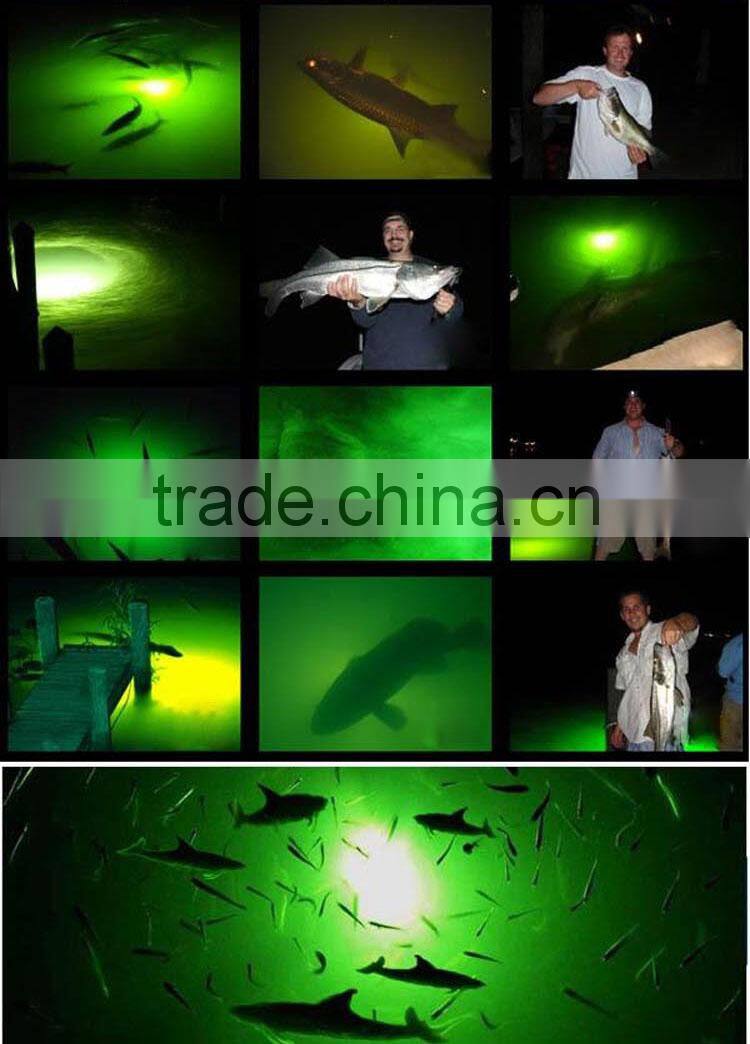 ce rohs 12v led underwater fishing attracting light fishing line winder