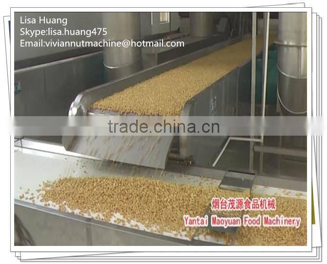 hot sale automatic blanched groundnut making machine(roasting-peeling) manufacture