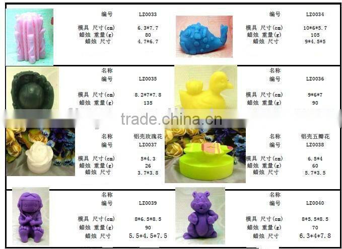 Floating candle mold Lotus dimeter 6.5 cm