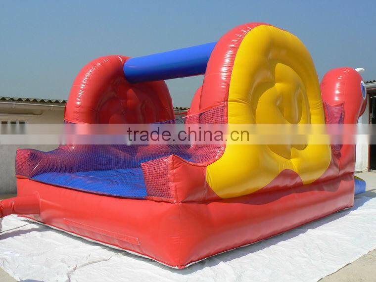 2016 New Product Inflatable Plastic Bouncer Castle with Pool For Sales