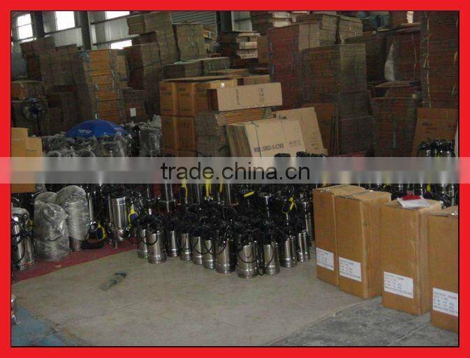 1.5HP Sewage Pump 7100GPH 220V Stainless Steel Submersible Pump Sump Pump