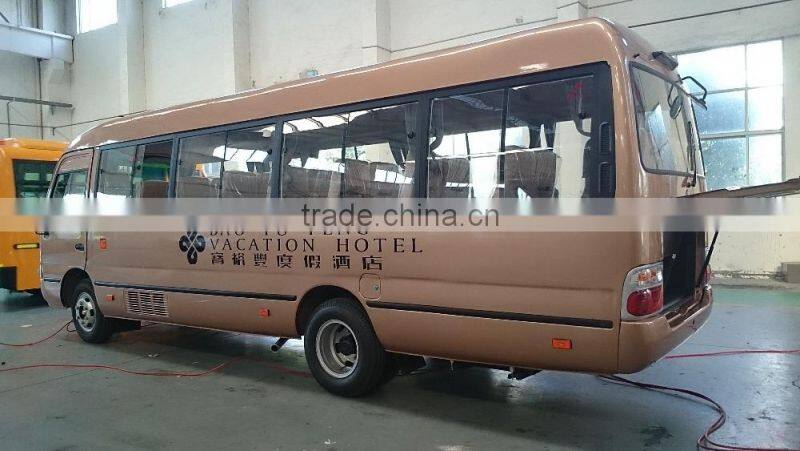 7.5m 26 seats Coaster type mini bus with cummings engine HM6700