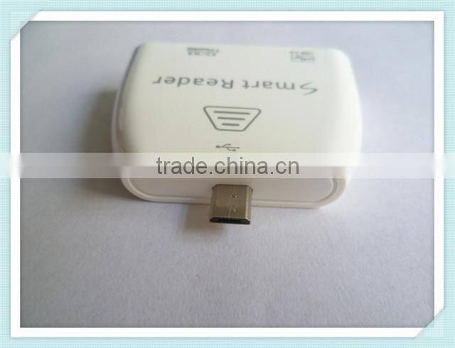 high quality and fashionable OTG micro USB SD Card Reader
