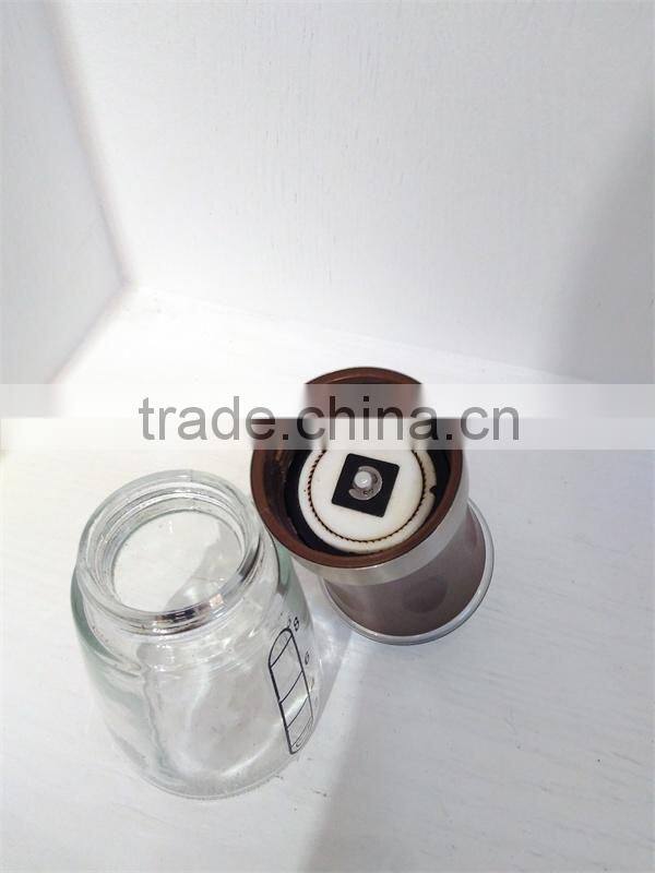 Manual Coffee Bean Grinder with stainless steel handle