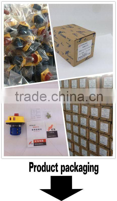 change over switch rotary switch LW26(CE Certificate)