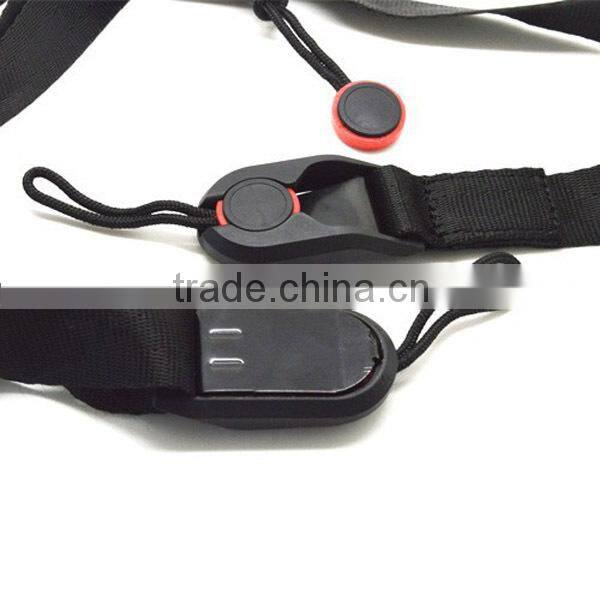 Black Adjustable Quick Release Camera Leash Camera Strap Sling for GoPro Hero 3+/3/2/1