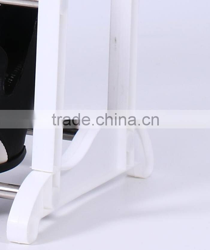 High quality stackable plastic shoe rack for sale