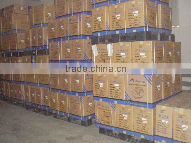 Flat-bed double-needle 3 thread chain circular belt loop sewing machine (AS2000C)
