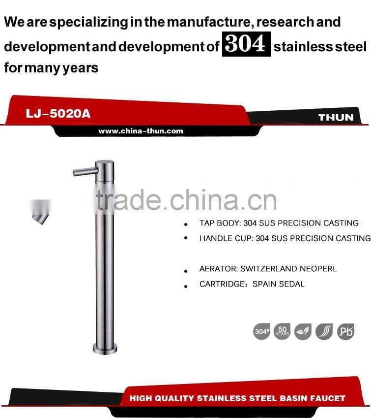 China sanitary ware water saver single lever basin cold tap