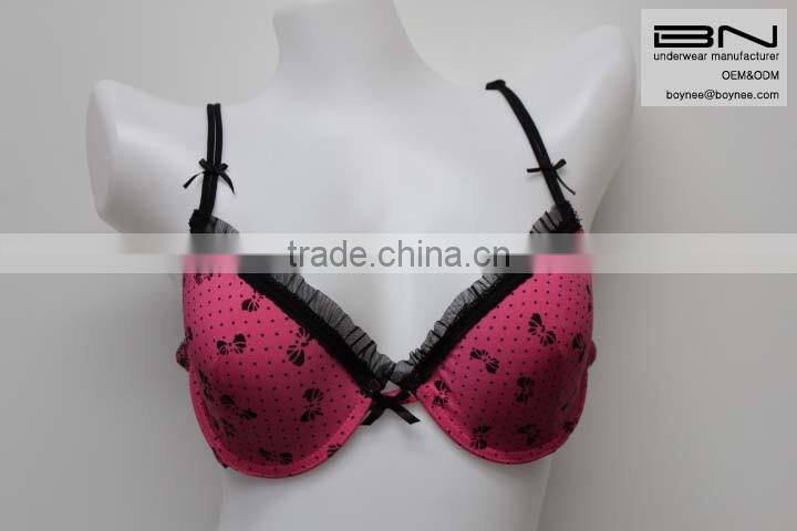 China manufacturer custom women bras cheap lingerie