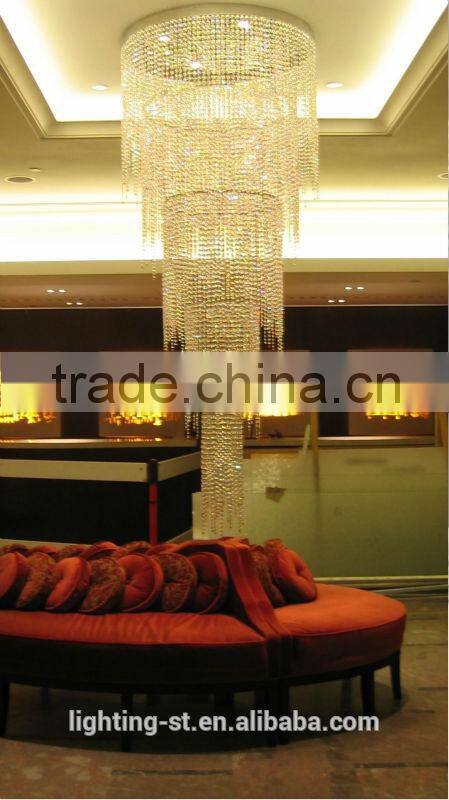 Bespoke Five Tier Circular crystal bead Chandelier SPI003L-LLS