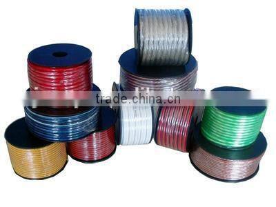 High Quality Transparent audio speaker cable