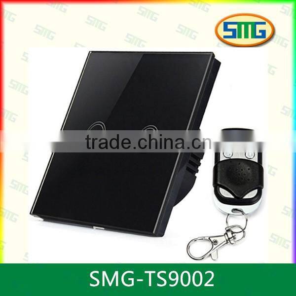 SMG-TS9002 High Quality Smart Home Touch Screen Light Switch Wall Switch