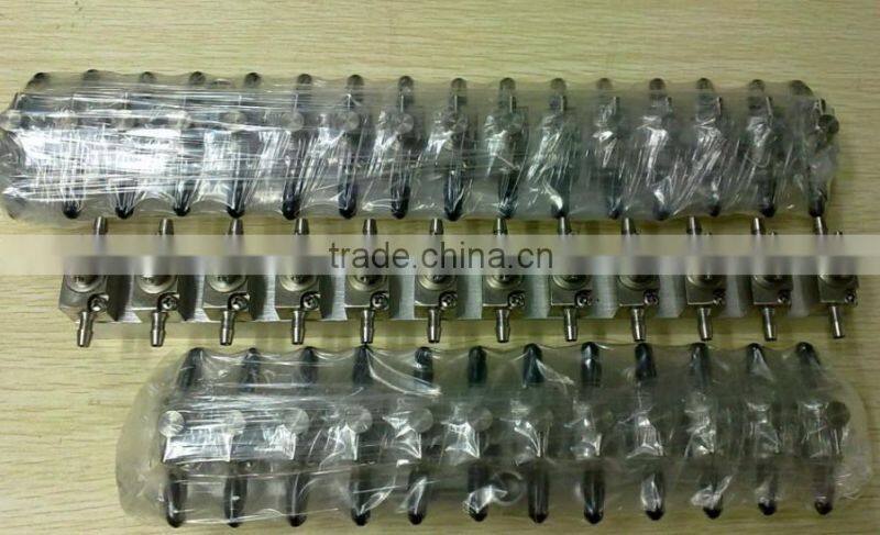 3 Ways Connector Metal Valve For Printer Cleaning Valve(4/6/8/12/16 Channels)