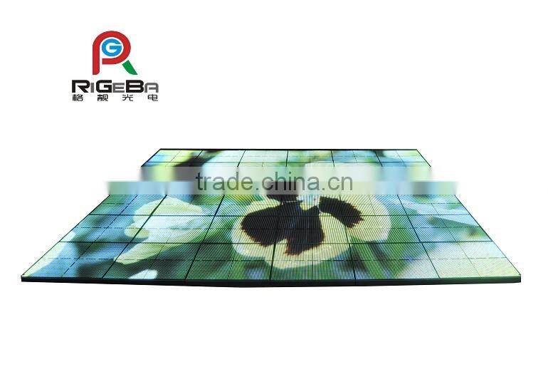 NEWEST 2014 Super Clear and Slim LED Video Floor/led dance floor lights