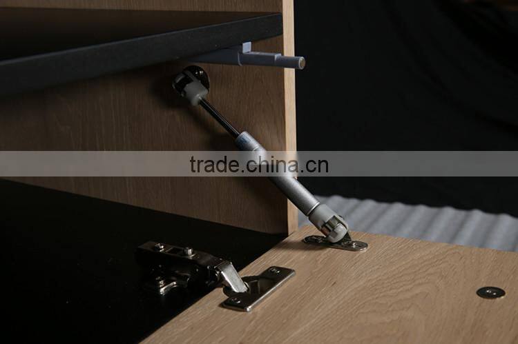 Modern design solid wood TV cabinet with showcase for european