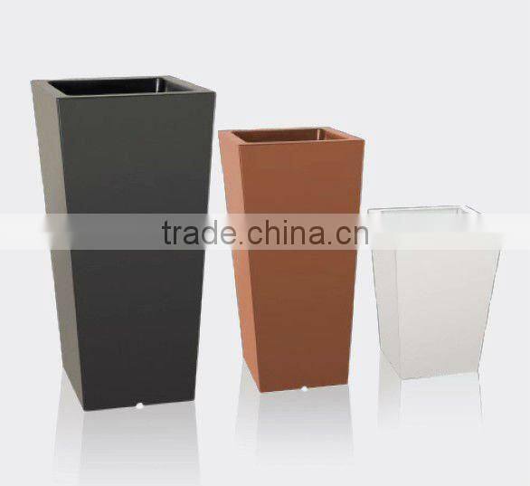 GR1240 LED Lighting Plastic Flower Pot/Planter, Garden Pot/Christmas Planter